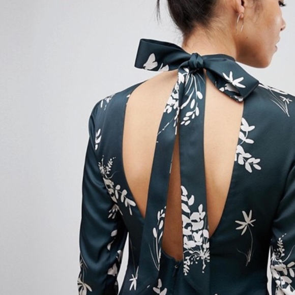 finderskeepers // open back floral mini dress - Picture 6 of 7